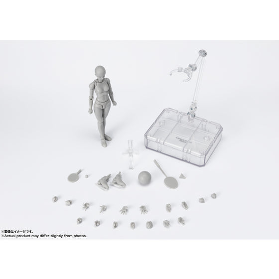 S.H.Figuarts Body-chan -Sports- Edition DX SET (Gray Color Ver.) 素體