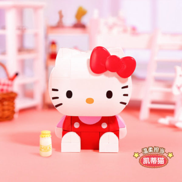 Qman Sanrio (Hello Kitty / Melody / Pompompurin / Kuromi) 積木 可羅米 布甸狗
