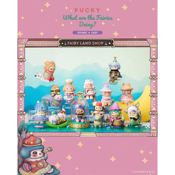 Pop Mart - Pucky What are the fairies doing series Mini Figure