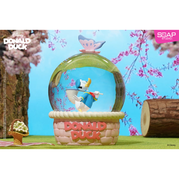 Disney Donald Duck Romantic Sakura Snow Globe 迪士尼 唐老鴨