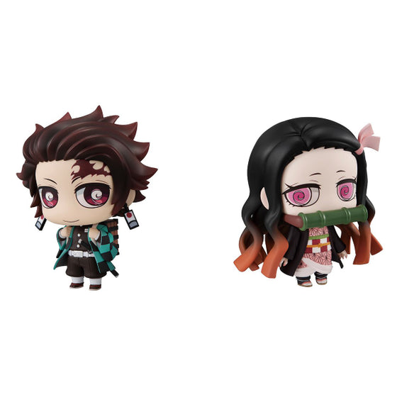 Chimi Mega Buddy Series! Demon Slayer : Tanjiro Kamado & Nezuko Kamado Close Siblings Set (Resale)