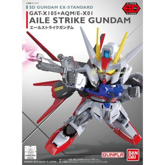 SD Gundam EX-Standard Aile Strike Gundam GAT-X105 (2025 Aug resale ver) 機動戰士 突擊 高達
