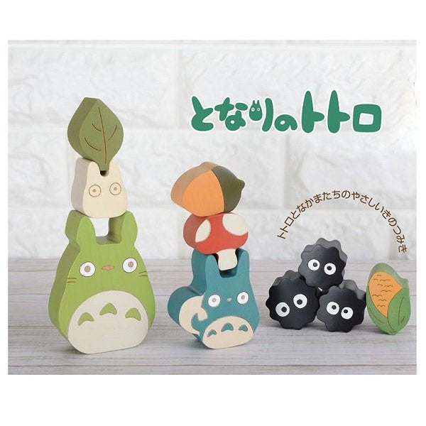 Ghibli - My Neighbor Totoro Shape Wooden Building blocks