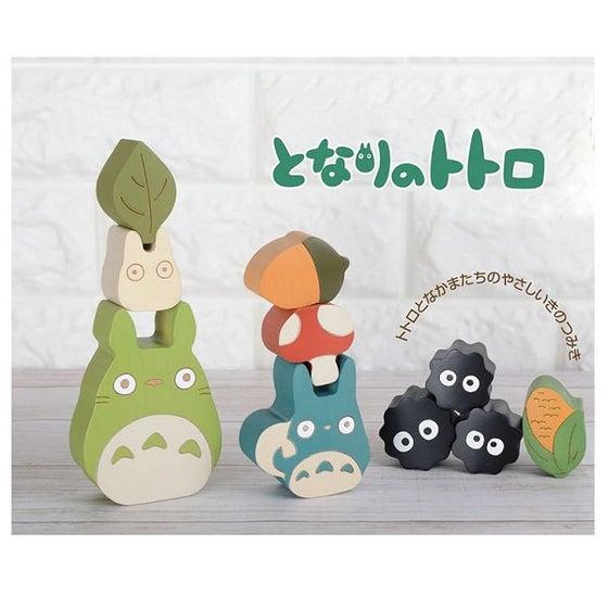 Ghibli - My Neighbor Totoro Shape Wooden Building blocks