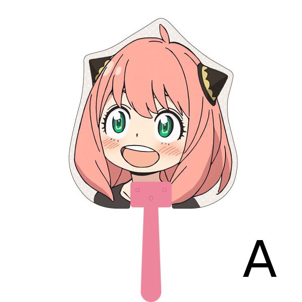 SPY×FAMILY die-cut fan (3 variants) 扇 間諜家家酒 間諜過家家 安妮亞 Anya アーニャ