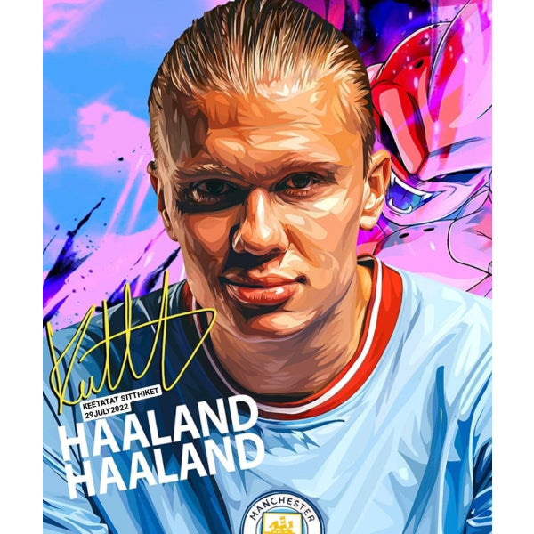 Pop Art Wall Decoration Drawing (Haaland) 艾寧 夏蘭特 掛畫