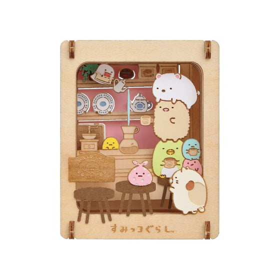 PT-W12 Paper Theater - Sumikko Gurashi Characters Wood Style- / Cafe Sumikko