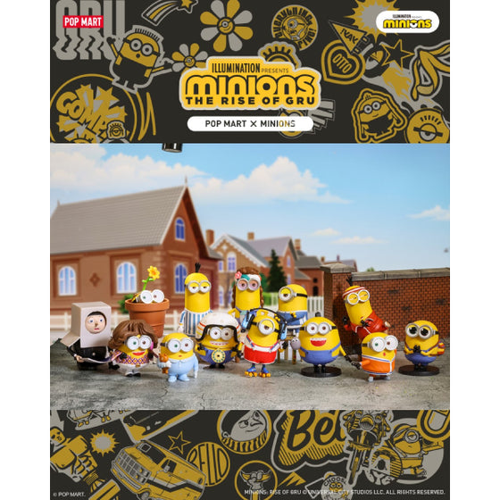 Pop Mart - minions the rise of gru Series Mini Figure