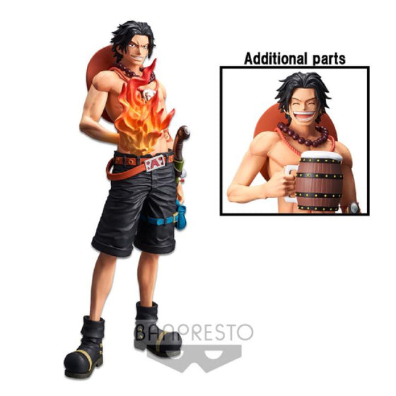 Banpresto - ONE PIECE GRANDISTA NERO PORTGAS.D.ACE