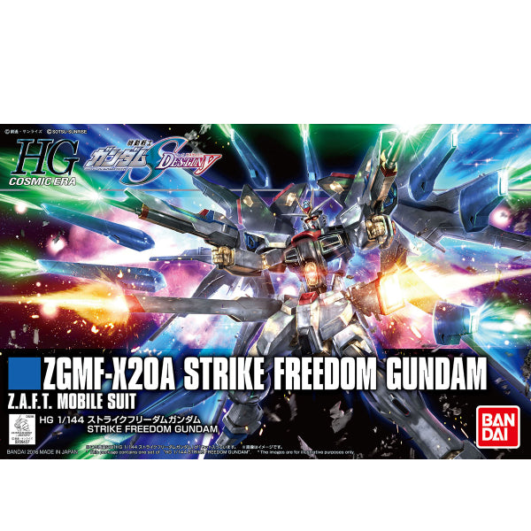 HGCE 1/144 ZGMF-X20A Strike Freedom Gundam 機動戰士 高達 突擊自由高達