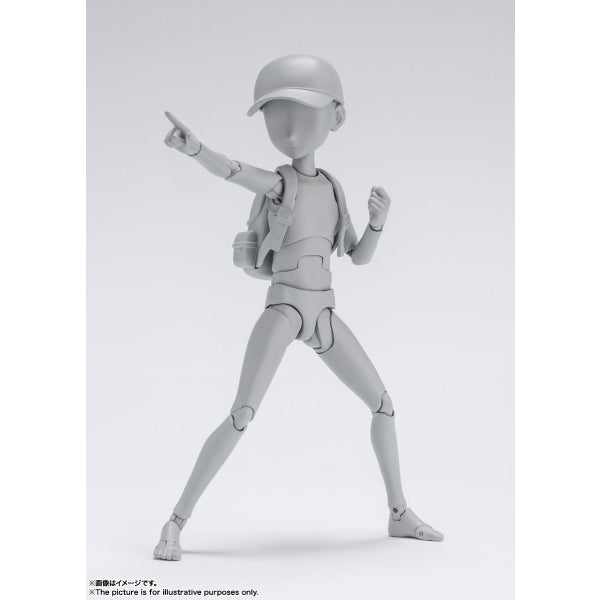 S.H.Figuarts Body-kun -Sugimori Ken- Edition DX SET (Gray Color Ver.)