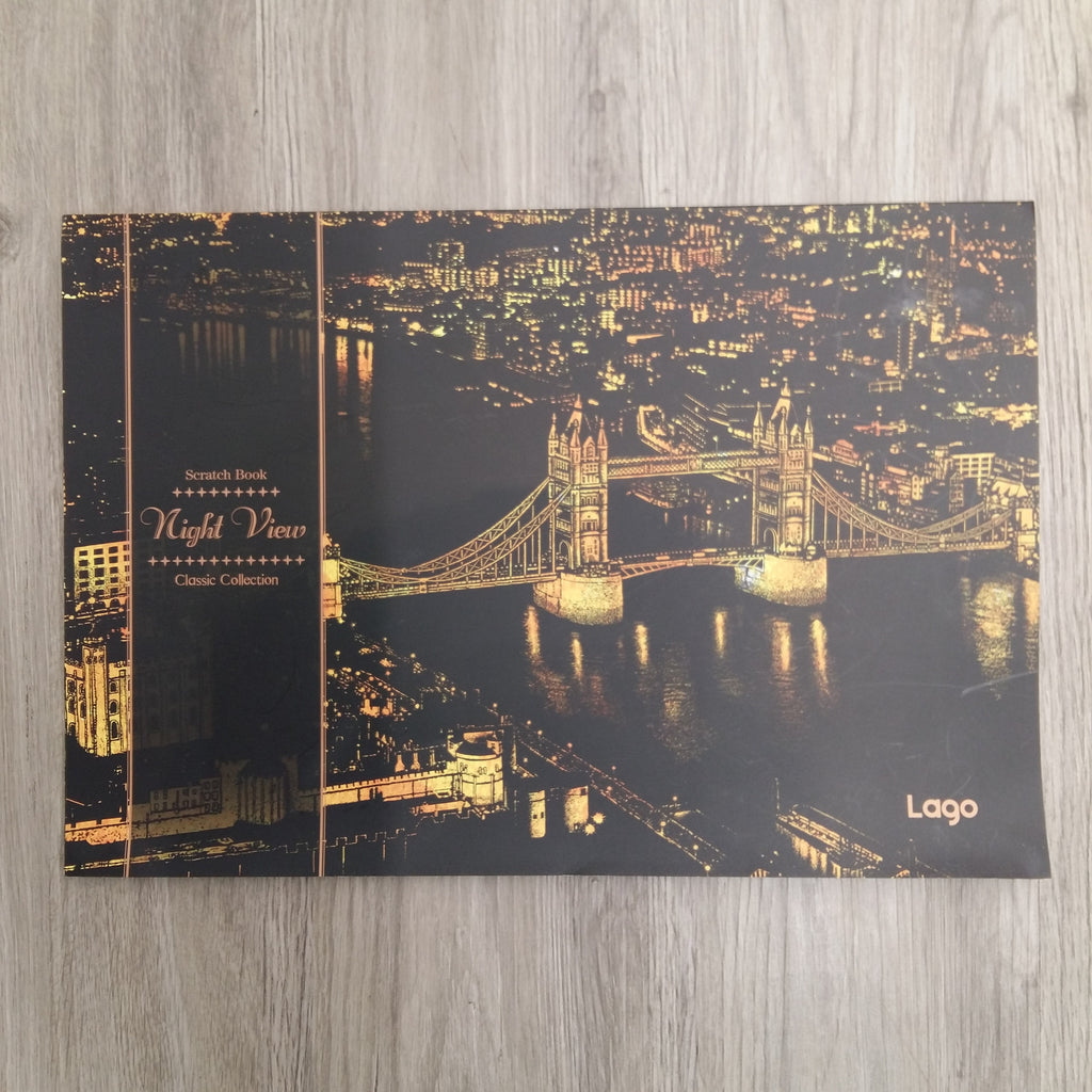 Scratch Night View Series - Classic Collection_Art, Fun :)_LAGO - Up-Next