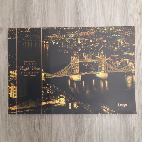 Scratch Night View Series - Classic Collection_Art, Fun :)_LAGO - Up-Next