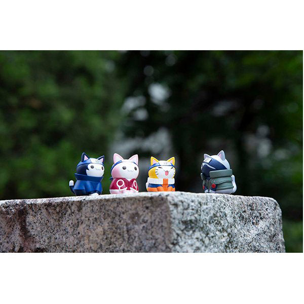Nyaruto! Naruto Konoha no Yukai na Nyanko-tachi (Set of 8) (PVC Figure)