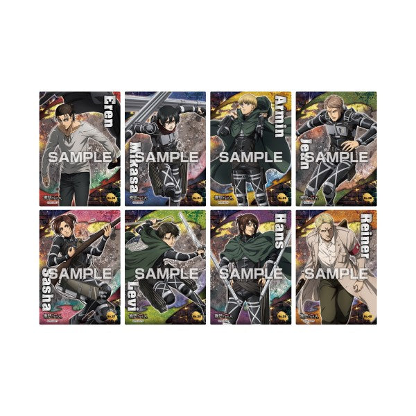 Attack on Titan Clear Card Collection 2 (box of 16 packs) 進擊的巨人