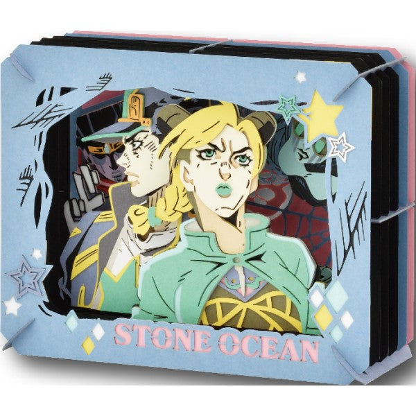 PT-296 PAPER THEATER "JoJo's Bizarre Adventure Stone Ocean"  - Jorin Kujo & Jotaro Kujo JoJo的奇妙冒險 石之海 空條承太郎 空條徐倫 Jolyne Cujoh 紙劇場