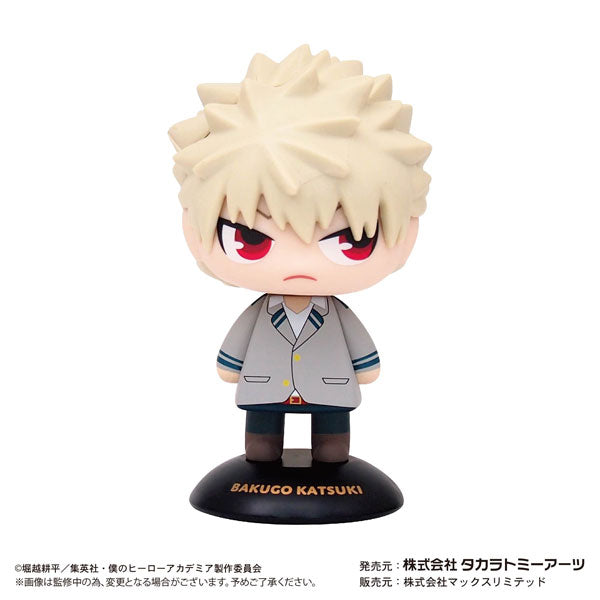 My Hero Academia Yura Yura Head 我的英雄學院 (Izuku Midoriya / Izuku Midoriya (uniform) / Katsuki Bakugo / Katsuki Bakugo (uniform))