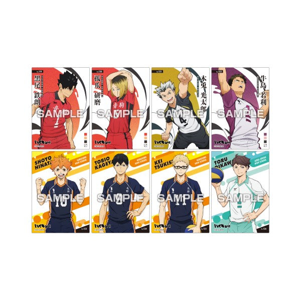 Anime "Haikyu!!" Clear Card Collection Gum 3 (box of 16 packs) -First-time production limited BOX purchase privilege included- 排球少年