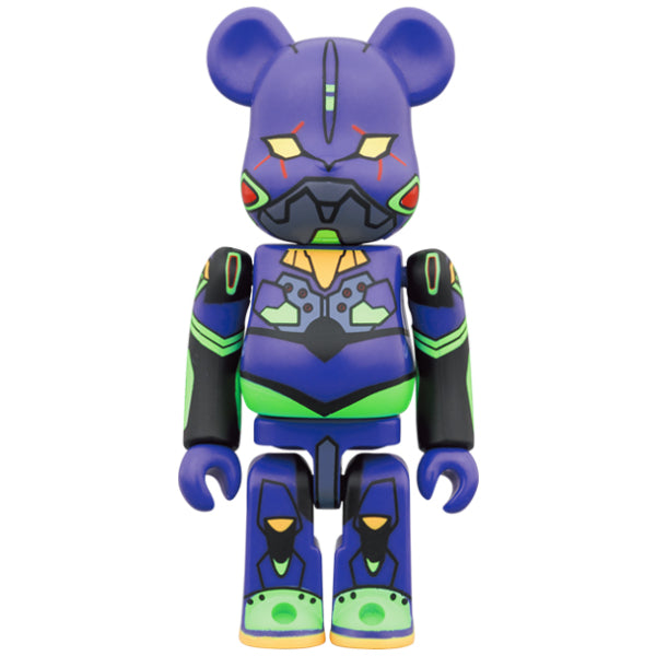 BE@RBRICK Evangelion Unit 1 (new paint version) (100% & 400% / 1000%) 新世紀福音戰士 Evangelion