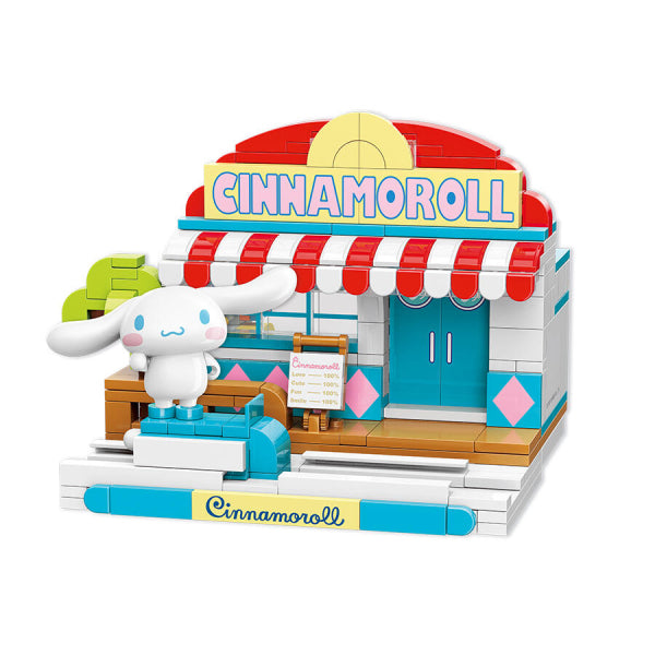Qman - Summer Coconut Ice Dessert Shop Cinnamoroll Sanrio 肉桂狗 玉桂狗 大耳狗 積木