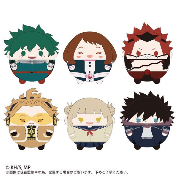 My Hero Academia Fluffy Kororin 3 (Set of 6)