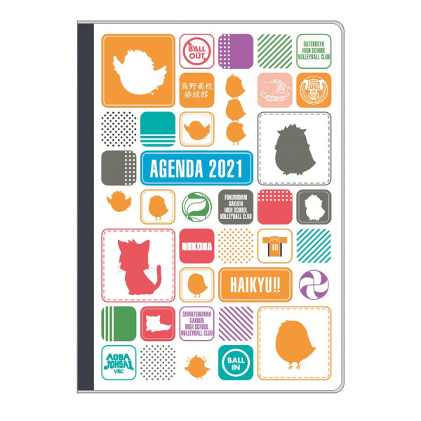 2021 Schedule Book - Haikyu!! TO THE TOP EHQ-12