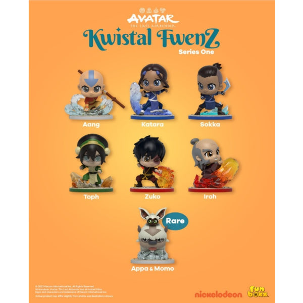 KWISTAL FWENZ X ATLA (Avatar The Last Airbender) (box of 6) 降世神通 最後的氣宗