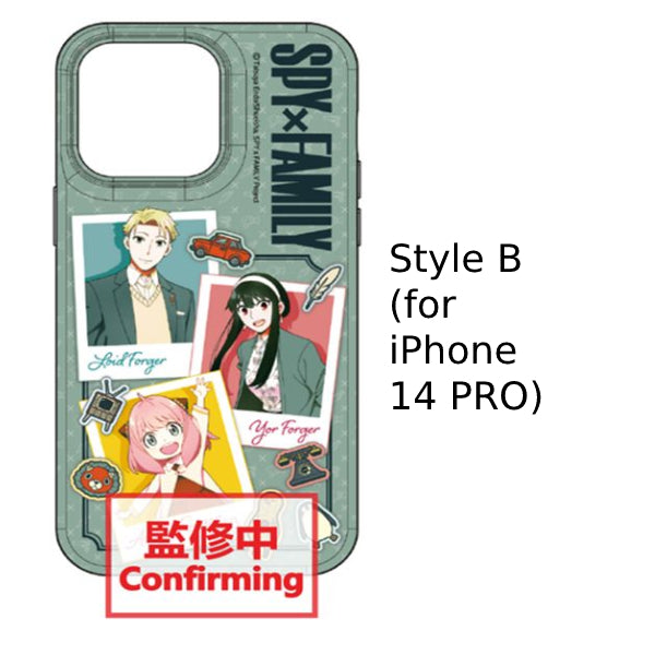PHONE CASE SPY X FAMILY FOR IPHONE (5 variants) 間諜家家酒 間諜過家家 安妮亞 Anya アーニャ 手機套 手機殼