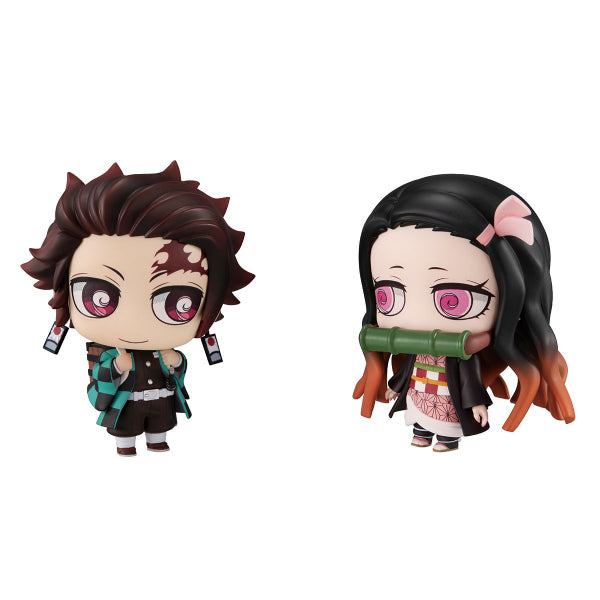 Chimi Mega Buddy Series! Demon Slayer : Tanjiro Kamado & Nezuko Kamado Close Siblings Set (Resale)