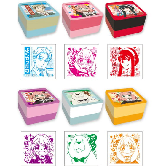 SPY×FAMILY stamp set (set of 6) 間諜家家酒 間諜過家家 安妮亞 アーニャ