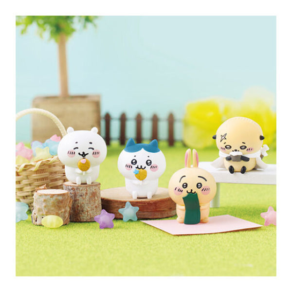 CHIIKAWA MINNA DE MOGUMOGU PARTY 2 (set of 4) something small and cute Chikawa ちいかわ 小可愛 吉伊卡哇 扭蛋