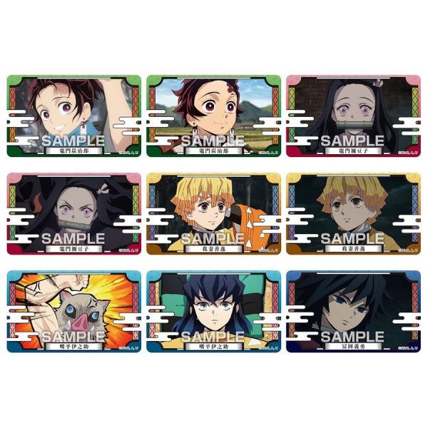 Demon Slayer Deco Sticker 3 with gum [BOX of 20 packs]