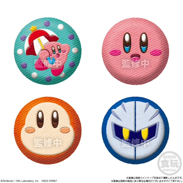 CAN BADGE COLLECTION KIRBY W/O GUM (set of 14) 星之卡比 襟章