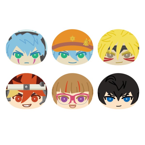 Yu-Gi-Oh! Go Rush!! Steamed Bun Nigi Nigi Mascot (set of 6) 遊戲王