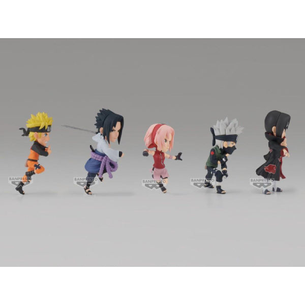 [WCF] NARUTO SHIPPUDEN (set of 5) 火影忍者 疾風傳 鳴門 佐助 小櫻 鹿驚 卡卡西 鼬