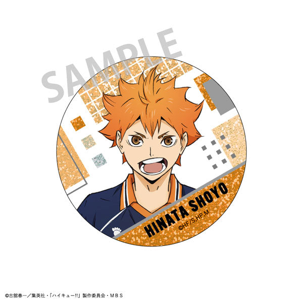 Haikyuu!! Trading Glitter Tin Badge A (set of 7) 排球少年 襟章
