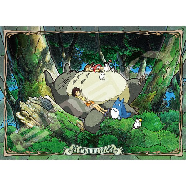 Ghibli - Art Crystal Jigsaw Puzzle 500 Piece (500-AC01/ 500-AC02)