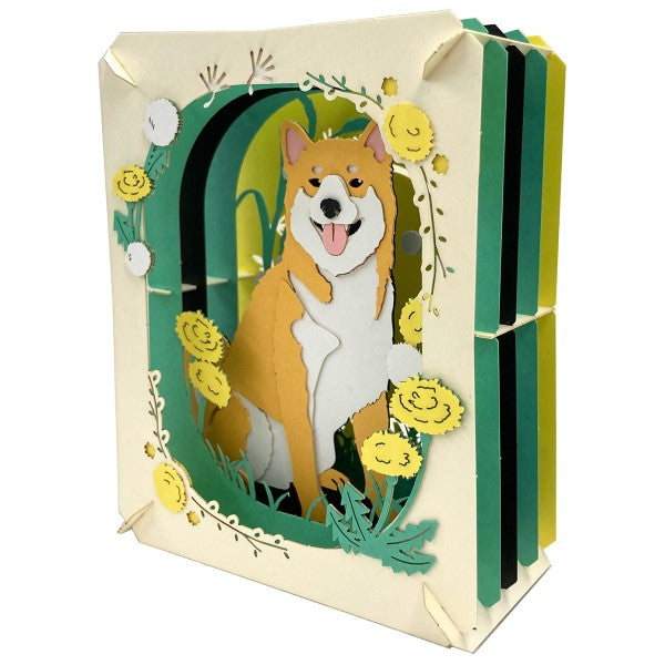 PT-294 PAPER THEATER - Shiba Inu 紙劇場 柴犬