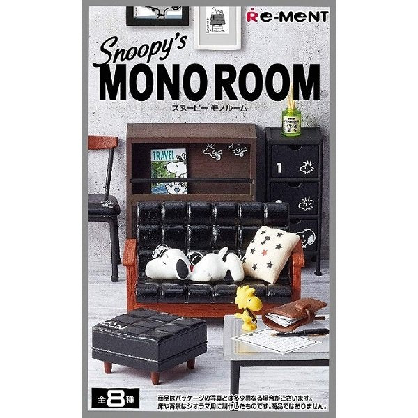 RE-MENT - SNOOPY's Mono Room (set of 8)