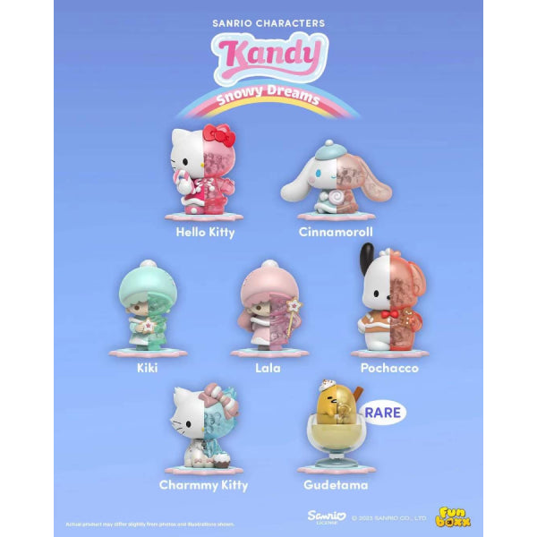 Kandy x Sanrio ft. Jason Freeny (Snowy Dreams) (box of 6)