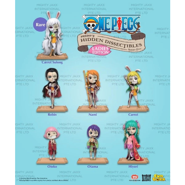 Freeny's Hidden Dissectibles One Piece (Ladies Edition) (box of 6) 海賊王 半解剖