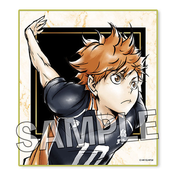 Haikyuu!! Trading Hologram Shikishi BOX1 (set of 10) 排球少年 色紙