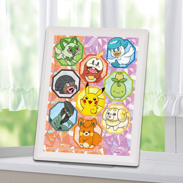 Jigsaw Mame Puzzle 150 Pieces MA-C13 Pokemon Puzzle [Pikachu & Pokemon of Paldea region] 寵物小精靈 寶可夢 比卡超 朱紫 拼圖