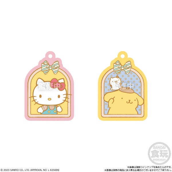 SANRIO CHARACTERS RUBBER MASCOT GUMMI 3 (box of 12 packs) 三麗鷗 膠牌 鎖匙扣 掛飾 吊飾