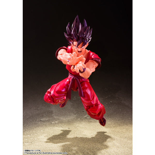 Dragon Ball S.H.Figuarts Son Goku Kaio-ken & Tamashii EFFECT ENERGY AURA Red Ver. SET