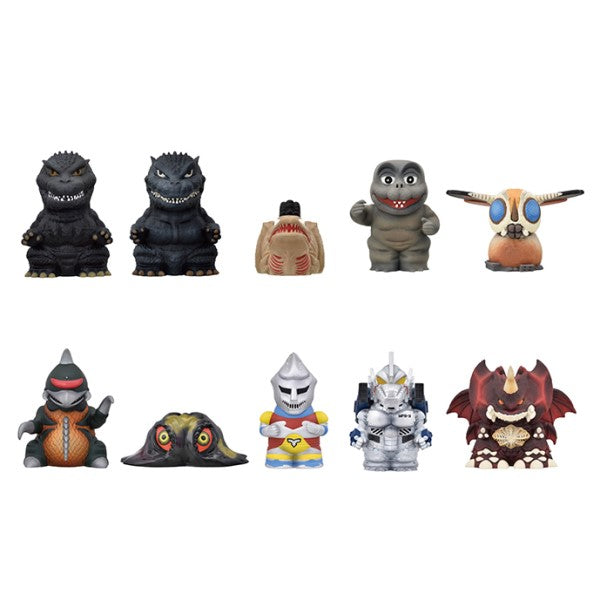 Godzilla soft vinyl puppet mascot 2 (set of 10) 哥斯拉 怪獸
