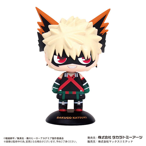 My Hero Academia Yura Yura Head 我的英雄學院 (Izuku Midoriya / Izuku Midoriya (uniform) / Katsuki Bakugo / Katsuki Bakugo (uniform))