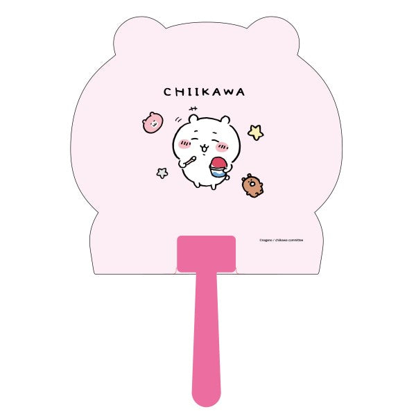 Chikawa die-cut fan 2 (5 variants) ちいかわ 小可愛 吉伊卡哇 Chiikawa Something Small and Cute 扇
