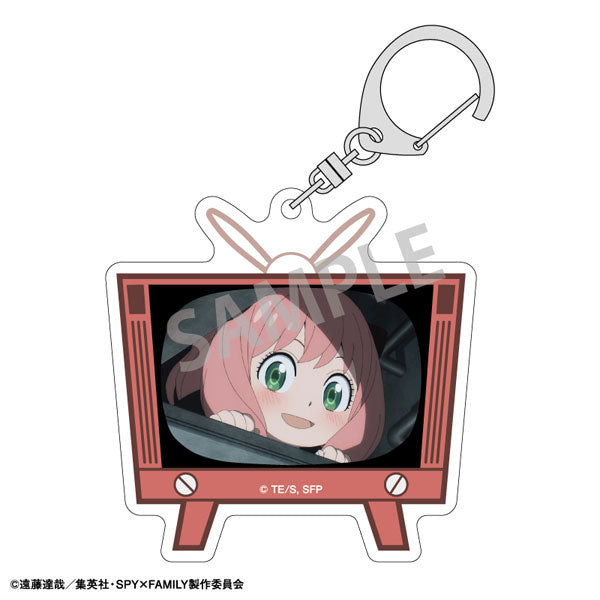 SPY x FAMILY Pick Character TD Acrylic Keychain Anya 間諜家家酒 (Set of 8)