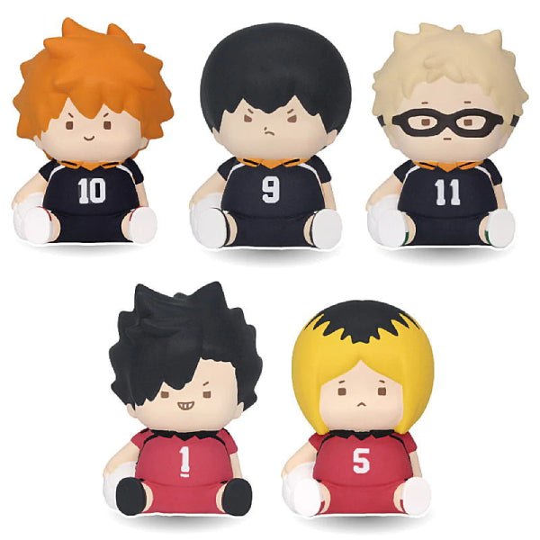 Chabi Chabi Haikyu!! soft vinyl figure (set of 5) 排球少年 扭蛋